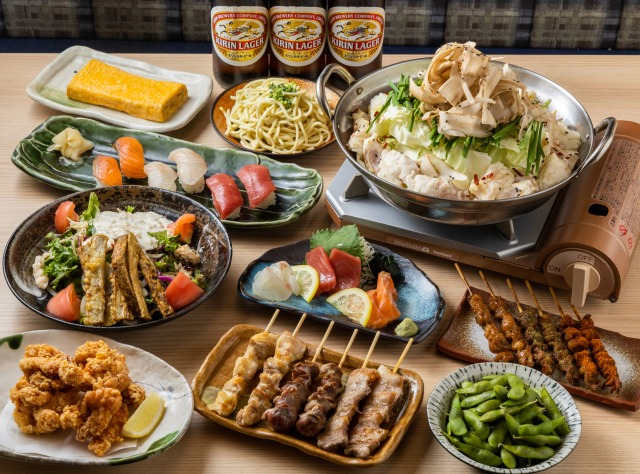 コース料理付飲み放題(2h)